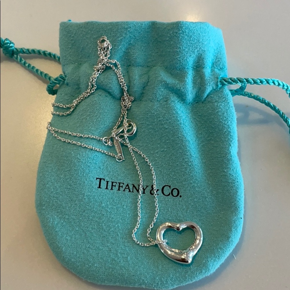 Tiffany & Co. Elsa Peretti Open Heart Necklace